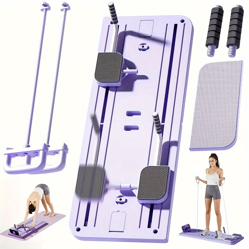 Ab Workout Board 8-in-1 Multifunctional Pilates Board Set – Core Exerciser for Waist & Abdomen Strength Training