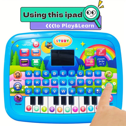 Educational Learning Machine for Kids with 2.2" Screen Alphabet Numbers Music Animals Piano Keys