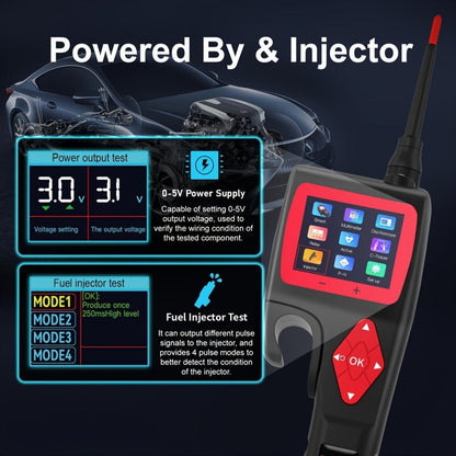 Automotive Circuit Tester Topdiag P200 Pro 9-30V Oscilloscope Multimeter Relay Fuel Injector for Entryways, Bedrooms and Living Spaces