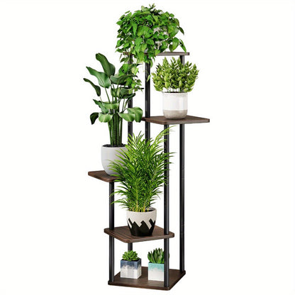 Plant Stand Indoor Multi Tier Corner Metal Flower Stand Tall Plant Shelf for Living Room Bedroom Patio for Garden, Patio and Yard Use