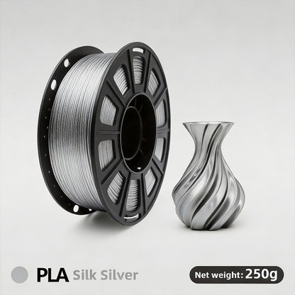 Gradient Rainbow PLA Filament 1.75mm 32 Colors, Shiny Multicolor Fast Color-Changing 250g Spool for FDM 3D Printers
