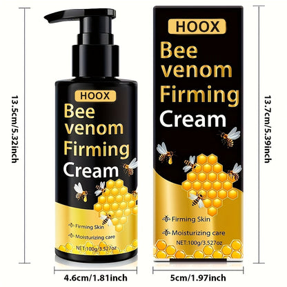 Bee Venom Firming Cream 100g for Face Neck Abdomen & Body – Moisturizing Anti-Aging Skin Tightening Cream for Sagging Loose Skin Smoother