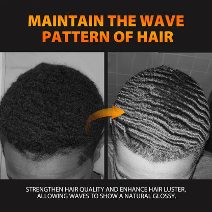 360 Wave Shampoo & Pomade for Men 2-in-1 with Biotin & Glycerin, Deep Cleansing Conditioning Formula