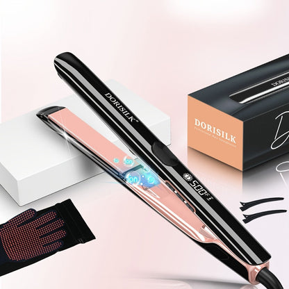 Plasma Ionic Hair Straightener with 500°F LCD Controls, 60-Minute Auto-Off and 1inch or Black Options
