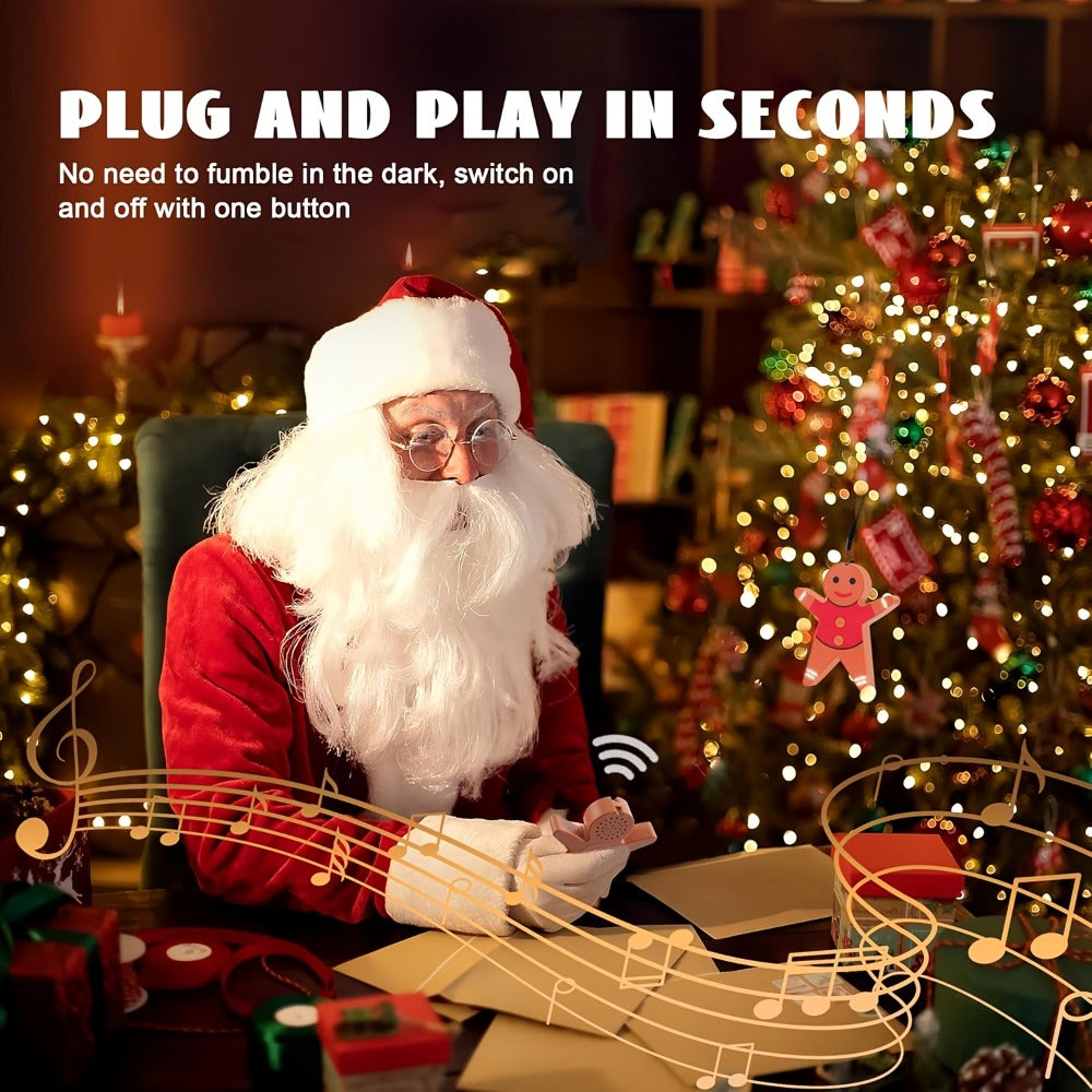 Christmas Tree Remote Control Socket with Built-in Music Function for an Everyday Personal Care Routine