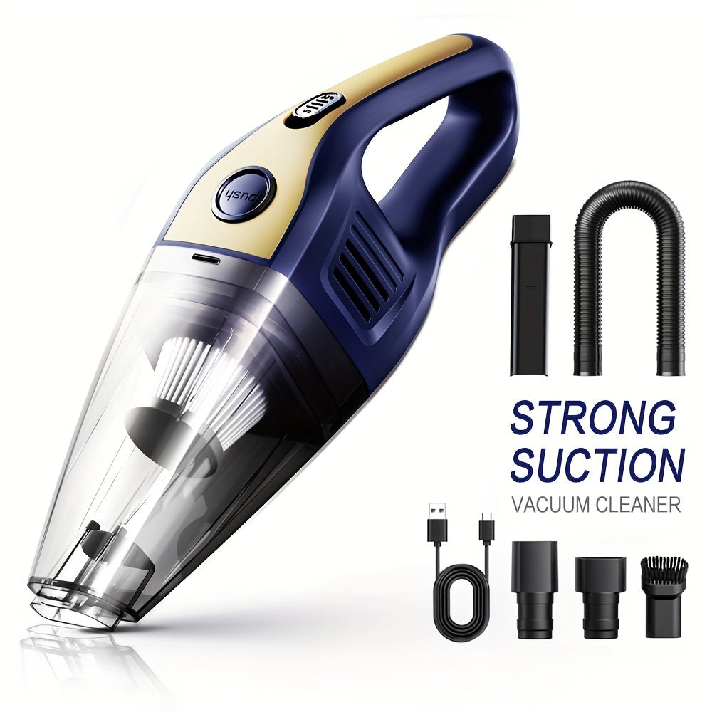 Model 901 Cordless Car Vacuum Cleaner with 5000Pa Source Rating, USB Charging, One-Button Bin and Six Finishes