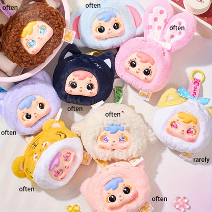 Cute Plush Animal Doll with Big Eyes with the Listed Color, Size or Set Options for Everyday Use
