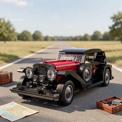 Mould King 10114 Vintage Classic Car Building Blocks Set 1308 Pcs with the Listed Color, Size or Set Options for Everyday Use
