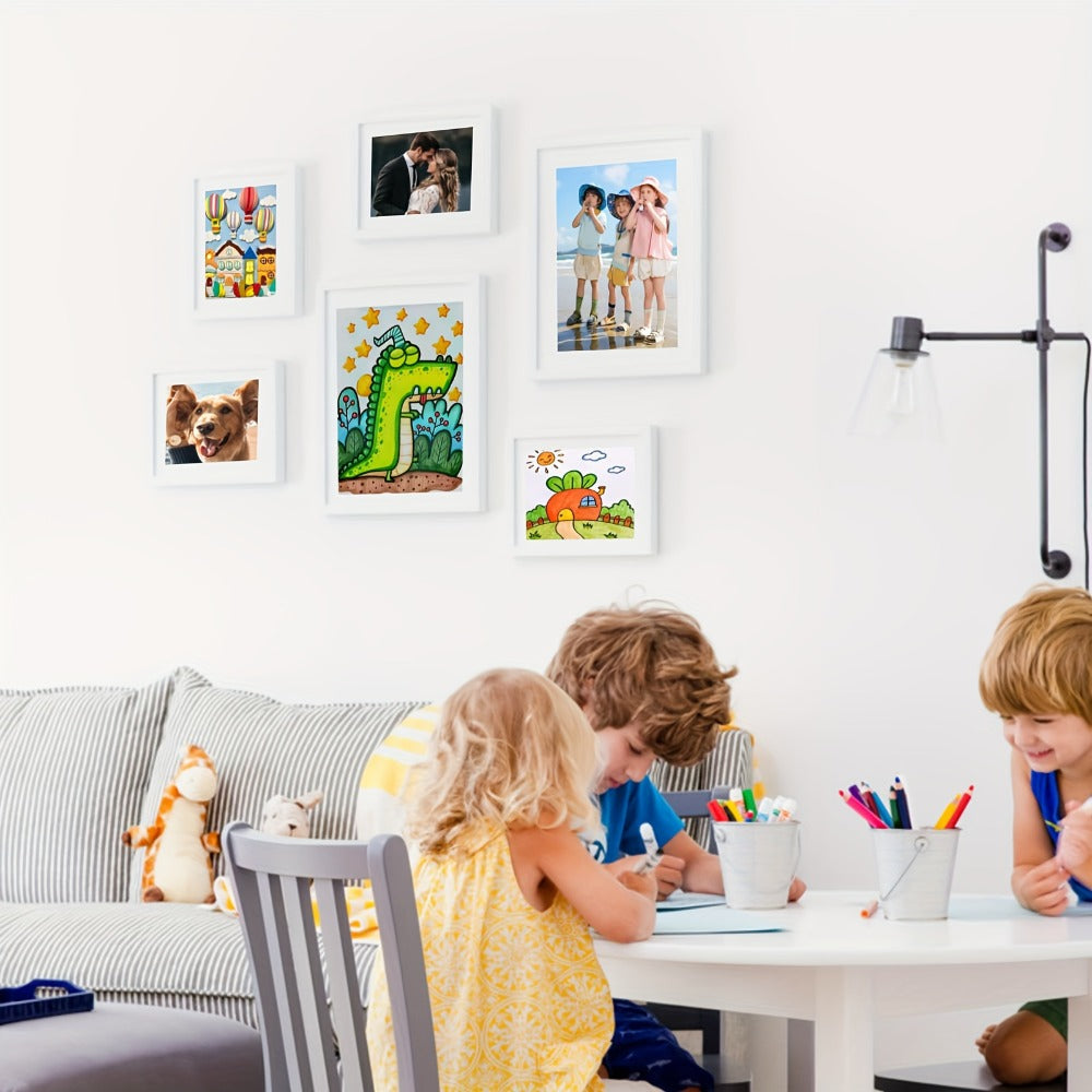 Kids Art Frame Changeable Front-Opening Display, Children Artwork Picture Frame for 8.5x11 & 10x12.5 Drawings