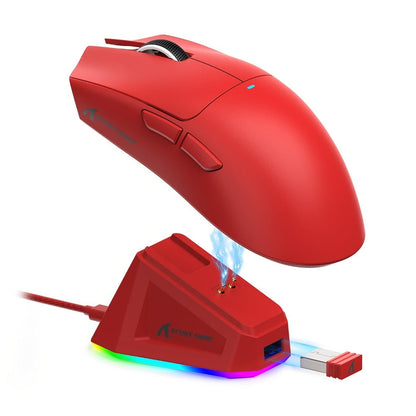 ATTACK SHARK X11 Wireless Gaming Mouse with RGB Charging Dock, Tri-Mode 2.4G/USB-C, PAW3311 Sensor