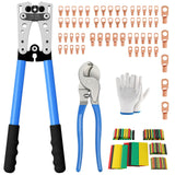 1Crimper+1Cutter+Lugs+Tubes