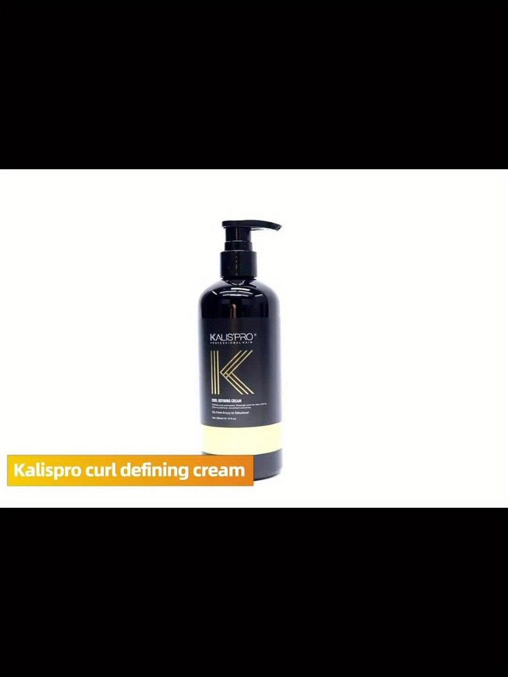 Men's Curl Cream Sulfate-Free 10.14oz – Frizz Control Styling Cream for Wavy & Curly Hair | Controlled Hold