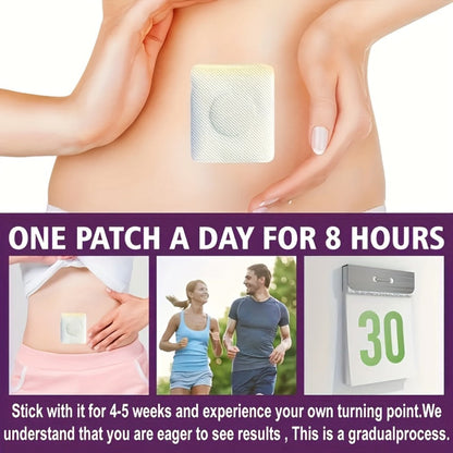 Bee Venom Navel Patches 30pcs – Natural Botanical Belly Button Patches for Body Wellness, Detox & Self Care, Long-Lasting Adhesion