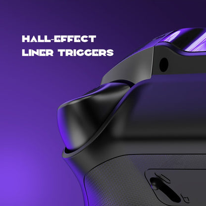 Hall Effect Wireless Gaming Controller V2 Black, Interactive Screen, RGB Lighting, Remappable Buttons