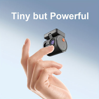 KAWA Mini 3 2K Dash Cam – 1296P QHD WiFi APP & Voice Control, Super Capacitor, Color Night Vision, WDR, Loop Recording, 24H Parking Monitor