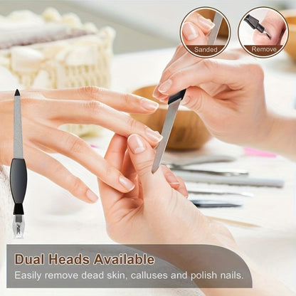 Pedicure Tool Set Stainless Steel Professional Foot Care Kit Dead Skin Callus Remover Nail Cuticle Tools