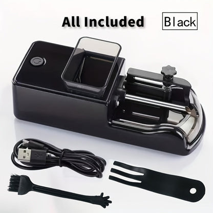 Electric Cigarette Rolling Machine USB Rechargeable Cigarette Roller 2-Second Rapid Roll High for Entryways, Bedrooms and Living Spaces