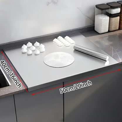 Chopping Board, Stainless Steel Cutting Board Extra Large, Heavy Duty Kitchen Chopping Board for Meat Vegetables Dough