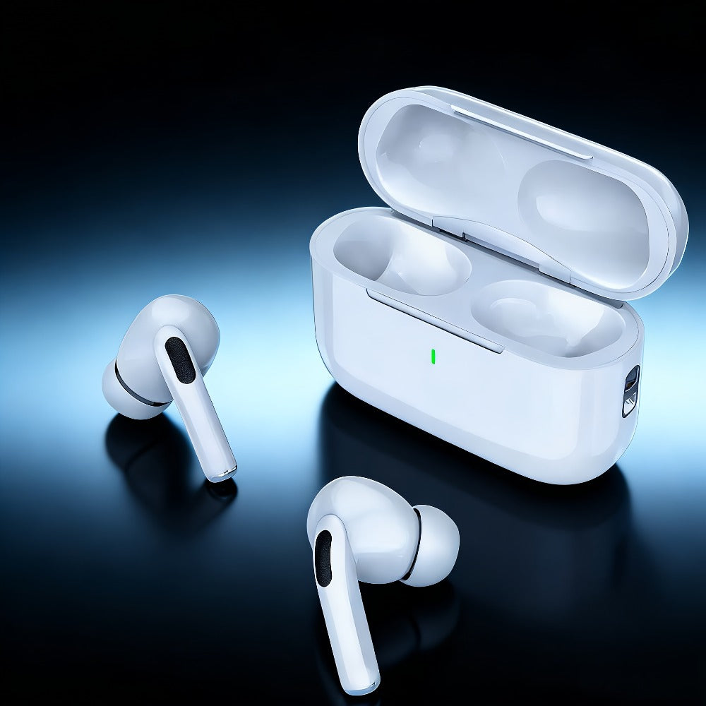 Wireless Earbuds 3-in-1 Standard, Translation or Screen Models with White Charging Case Options