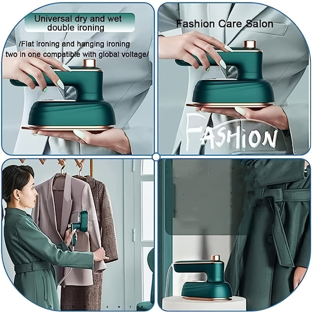 Portable Travel Clothes Steamer Mini Handheld Garment Steamer Iron with the Listed Color, Size or Set Options for Everyday Carry
