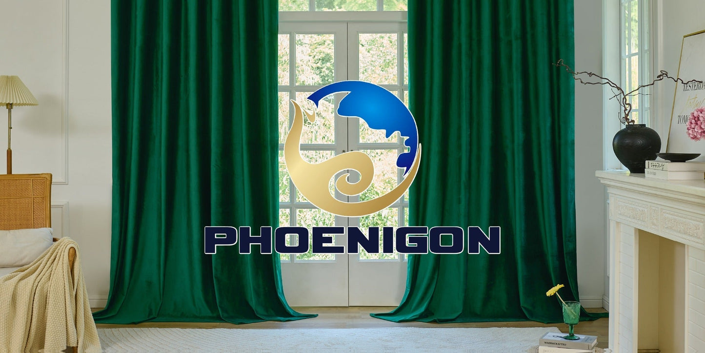 Velvet Room Darkening Curtains 2 Panels, Grommet Top Thermal Insulated Soundproof Blackout Curtains for Living Room Bedroom