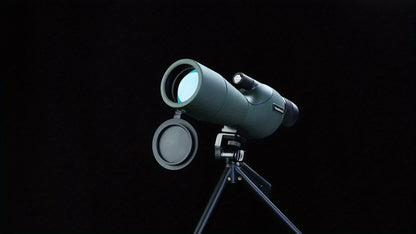 25-75x60 Spotting Scope with Tripod, Carrying Bag & Smartphone Adapter, High-Power Variable Zoom Scope for Target Shooting