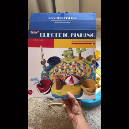 Magnetic Fishing Game for Kids 66 Pieces, Ocean Fishing Toy Set with Rods for Toddlers Ages 3 4 5 6