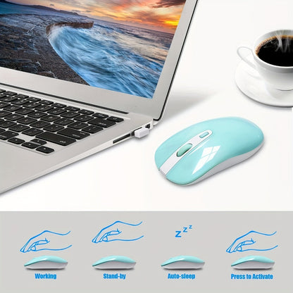 2.4G Wireless Keyboard and Mouse Combo Ultra-Thin Slim Full Size with Numpad Silent Keys Plug for an Everyday Personal Care Routine