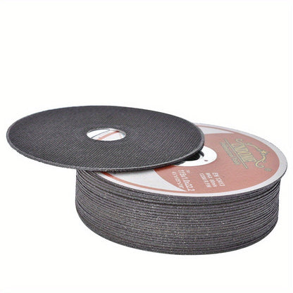Cut-Off Wheels 100-Pack 4-1/2 Inch Aluminum Oxide Cutting Discs - 0.040" Thin Kerf, 7/8" Arbor, 13300 RPM for Angle Grinder