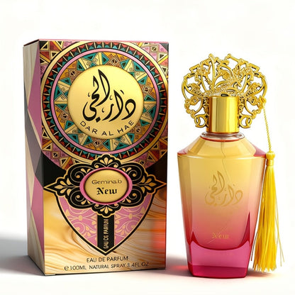 Women's Perfume Arabic Eau de Parfum 3.38 oz with Fruity Oriental Profile and Ornate Gold Bottle