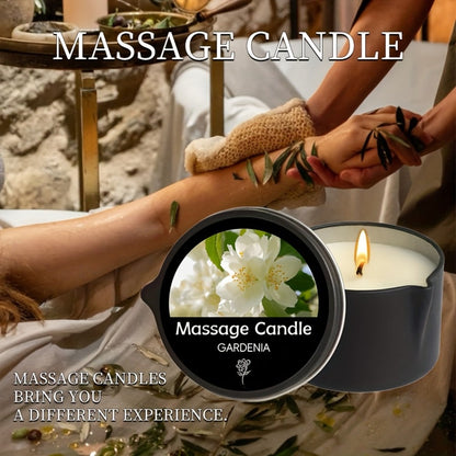 Scented Massage Candle 2-in-1 Soy Wax Essential Oil Body Lotion 20+ Scents 1pc 2pcs 6pcs Spa Nail Salon Pedicure Wedding Valentine Christmas