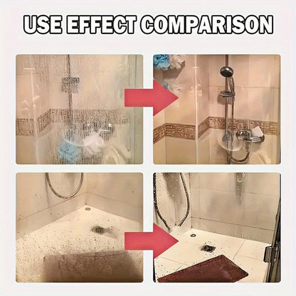 Bathroom Glass Restoration Paste 120g, Removes Water Stains, Soap Scum & Hard Water Deposits from Shower Doors