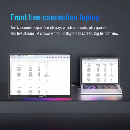 Anmite 10.5" IPS Portable Monitor 1280P 100% sRGB USB-C for an Everyday Personal Care Routine