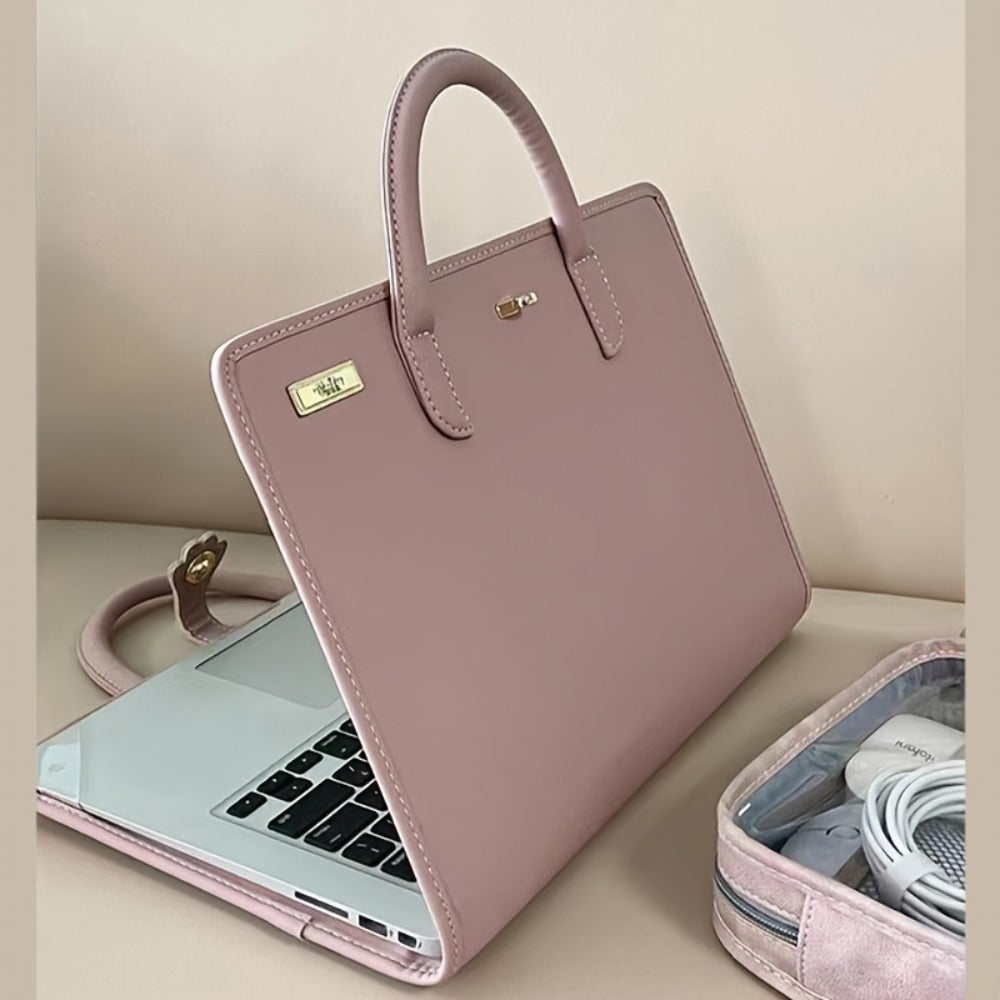 Laptop Bag Padded Sleeve for 13 to 16-Inch Devices with Carrying Strap, Inner Liner Pouch and Fourteen Variants