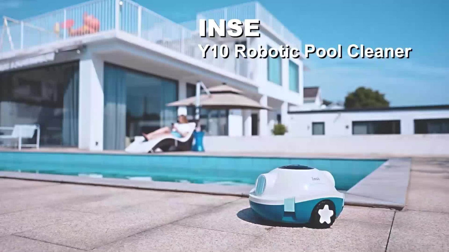 Cordless Robotic Pool Cleaner with 90-Min Runtime, Self-Parking Auto Vacuum, Floating Bracelet Retrieval