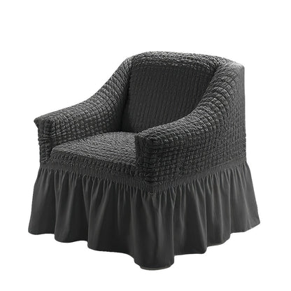 Sofa Cover Seersucker Stretch Slipcover with Elastic Band Closure for 1 to 4-Seater Sofas in Eight Colors