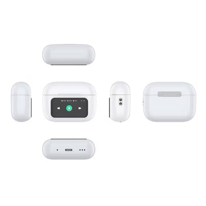 Wireless Earbuds 3-in-1 Standard, Translation or Screen Models with White Charging Case Options