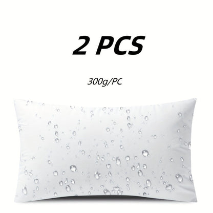 Pillow Inserts Square Indoor Outdoor Decorative Cushion Filling – Woven Fabric 200g+ Stuffing for Throw Pillows Couch Sofa Patio, White