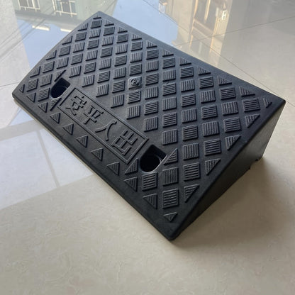 Portable Plastic Car Ramps – Heavy Duty Anti-Slip Threshold Ramps for Cars, Wheelchairs, Bicycles & Medical Equipment, Weather Resistant