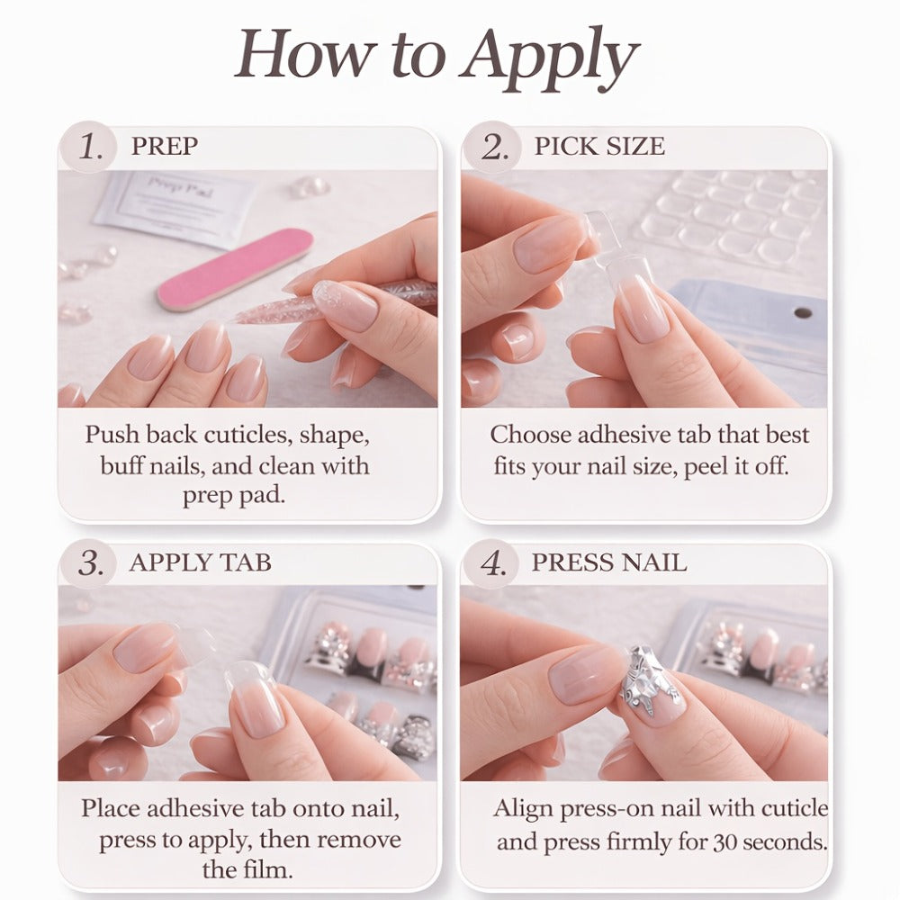 Press On Nails 10-Piece Handmade Short Duckbill Leopard Skull Rhinestone Acrylic Set with Tools