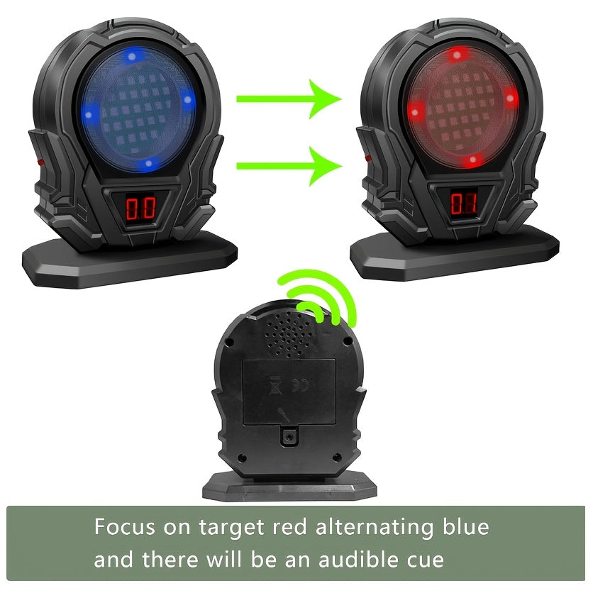 Laser Training Target for Dry Fire Practice – Portable Reactive Laser Shooting Target Compatible with Dry Fire Laser Training Systems |