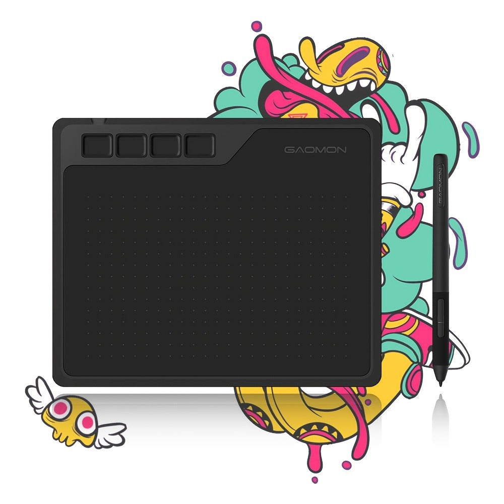 GAOMON M10K Drawing Tablet 8192 Levels Pressure Sensitivity Battery-Free Stylus 10 Programmable for an Everyday Personal Care Routine