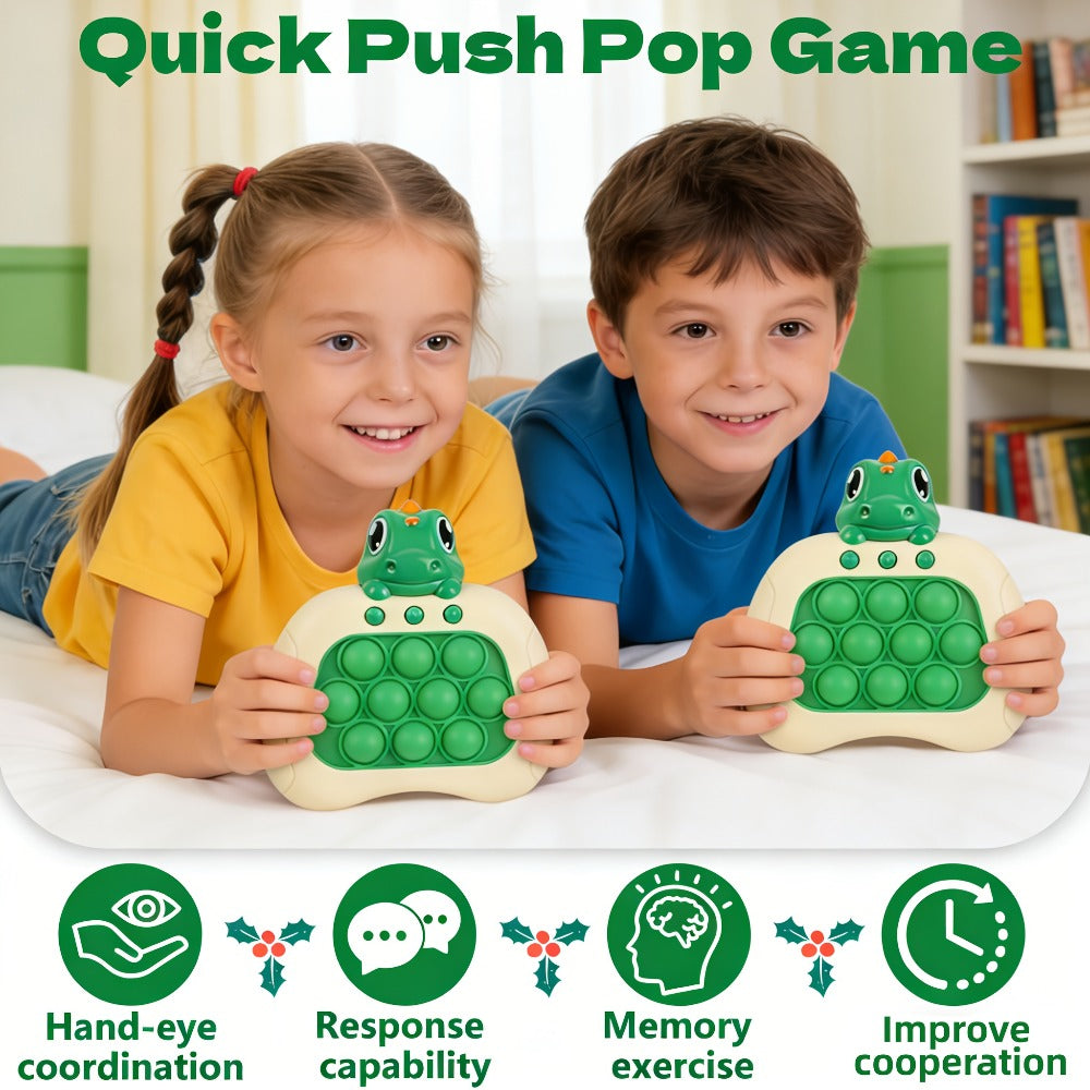 Santa Claus Pop Up Brain Game Toy for Kids with the Listed Color, Size or Set Options for Everyday Use
