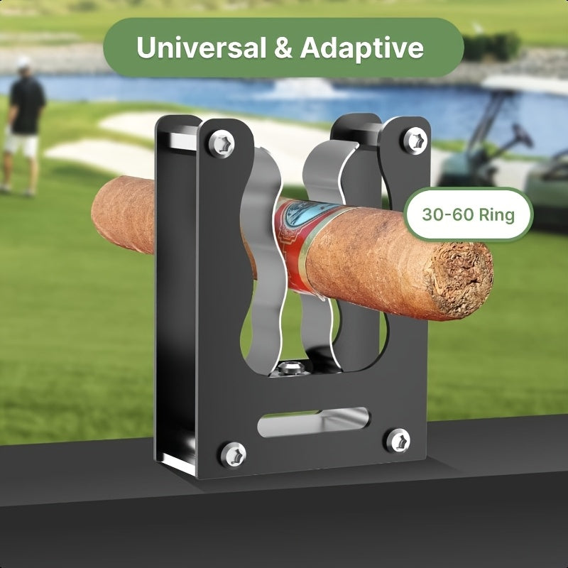 Magnetic Cigar Holder Heavy Duty Secure Grip – Fits Golf Carts, Beach Chairs, Fishing Rods & Boats | On-the-Go Smoking Accessory | 7 Colors
