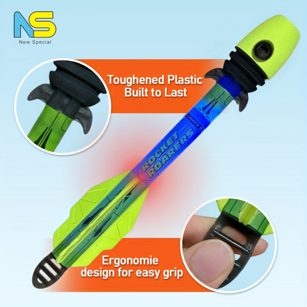 LED Rocket Launcher Toy for Kids, Soars Up to 250 Feet with the Listed Color, Size or Set Options for Everyday Use