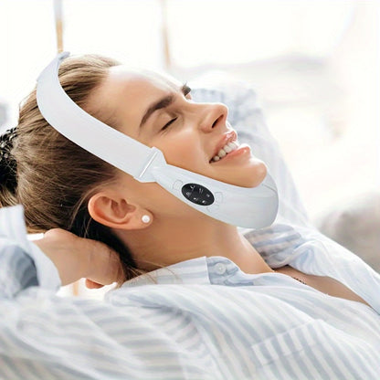 Face & Neck Massager Electric Vibration Lifting Tool - USB Rechargeable 400mAh Intelligent Beauty Device for Home or Salon Spa Use