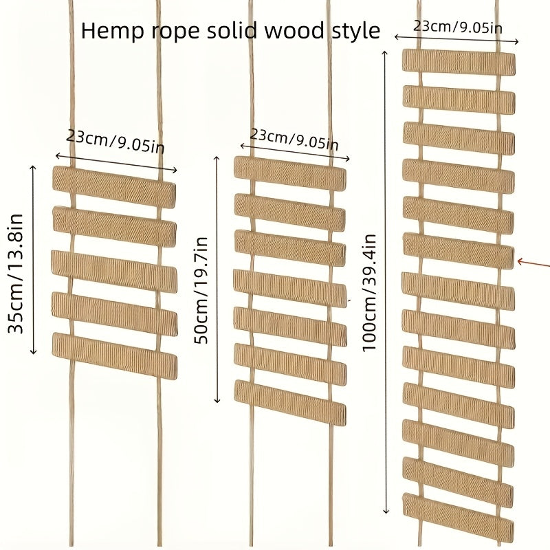 Cat Scratching Post Sisal Hemp Rope Replacement Column for Cat Tree Climbing Frame Indoor Cat Ladder, Multiple Lengths 13.78" 19.69" 39.37"