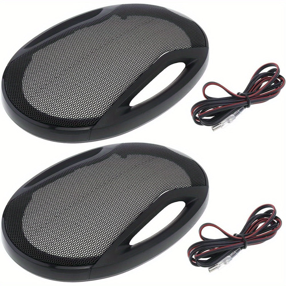 6x9 Inch Coaxial Car Speakers 1000W Max – 2-Way HiFi Full Range Stereo with Soundproof Enclosures, Bass Boost, Pure Copper Coil