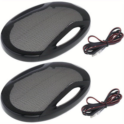 6x9 Inch Coaxial Car Speakers 1000W Max – 2-Way HiFi Full Range Stereo with Soundproof Enclosures, Bass Boost, Pure Copper Coil