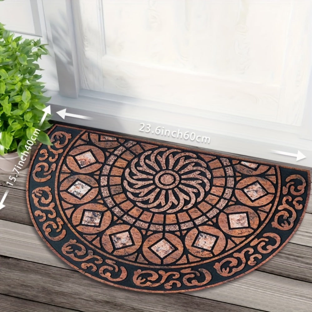 Outdoor Door Mat Welcome Mat for Front Door Entrance Patio Porch, Durable Low-Profile Rug, Multiple Colors & Sizes